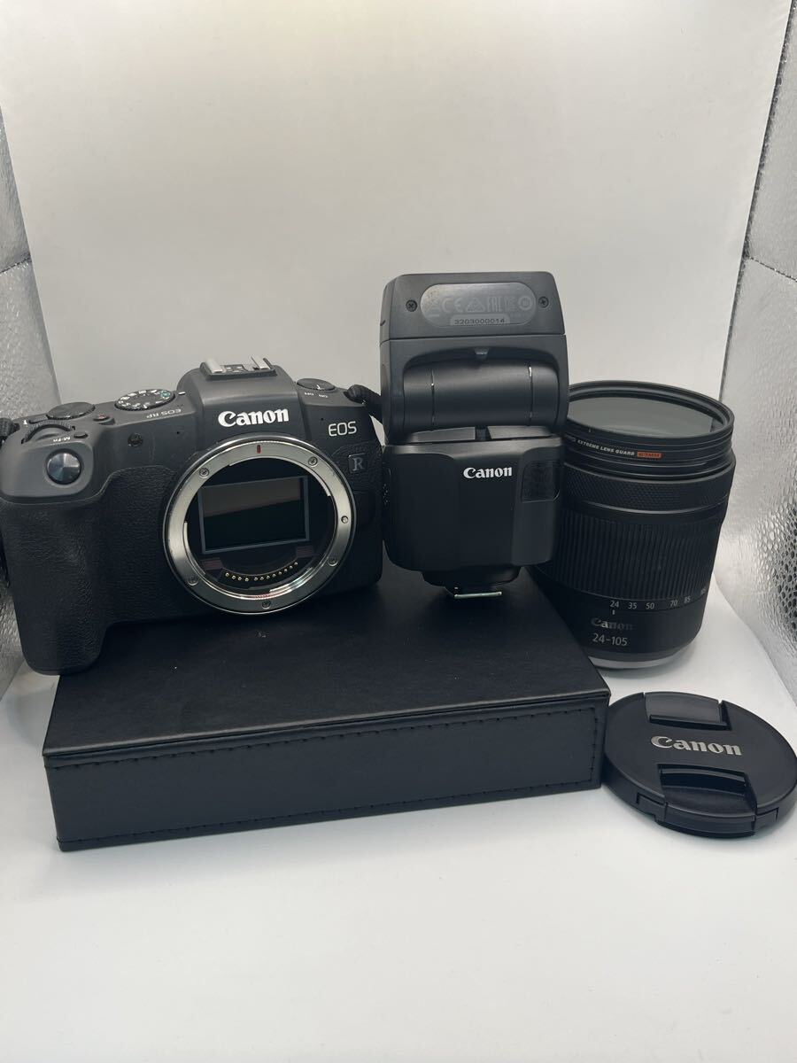 K7012 Canon EOS RP フルサイズミラーレスカメラ RF24-105mm F4-7.1 IS STM ズームレンズ EL-100 ライト キャノン まとめ3点 カメラ拍卖