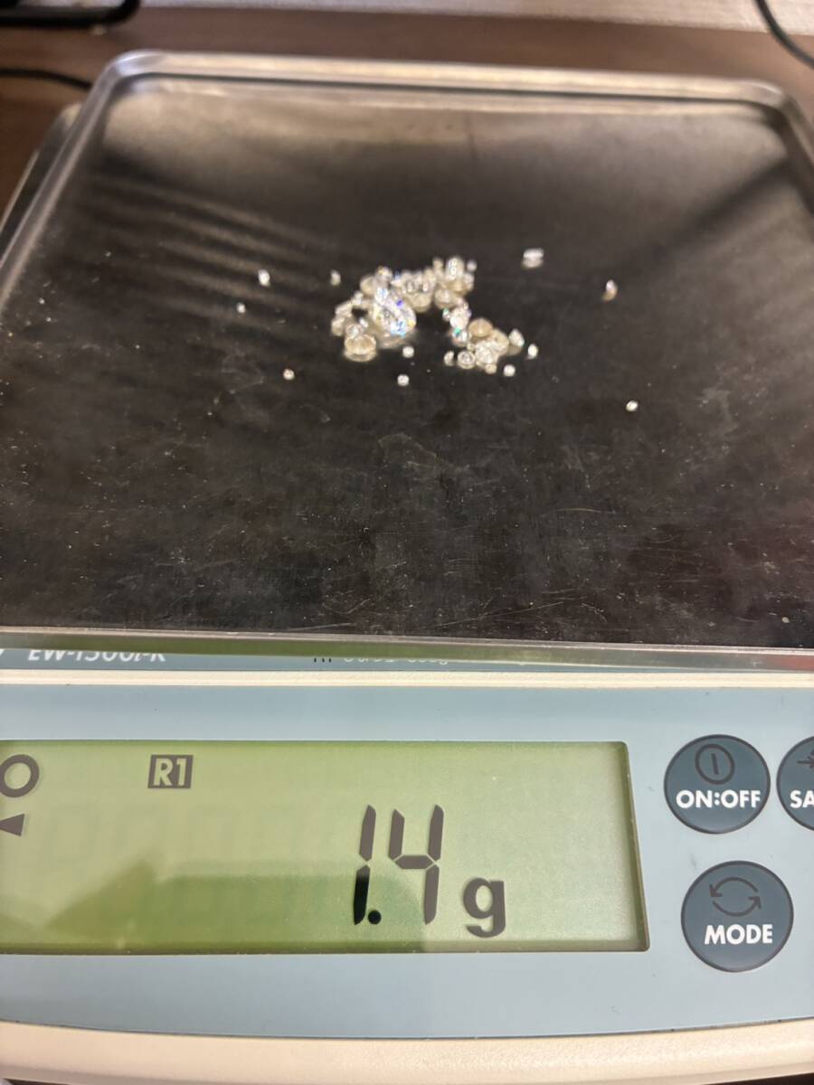 ★1円~ 天然石 外し石 ダイヤ 1.4g メレーダイヤ ルース 7ct まとめて♪♪拍卖