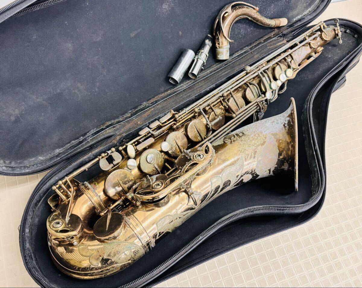 ♪ 送料無料 ヴィンテージ SELMER SA80 SA-80 Super Action 80 テナーサックス 33万番台 1982年 セルマー スーパーアクション 拍卖
