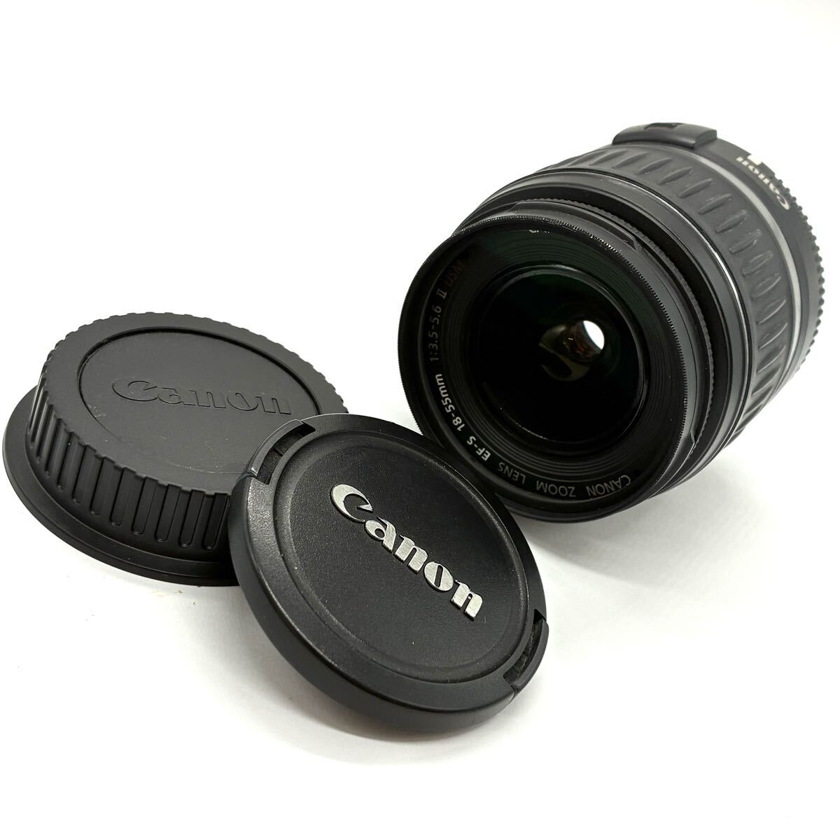 【オススメ】☆ Canon キャノン CANON ZOOM LENS EF-S 18-55mm 1:3.5-5.6 Ⅱ USM カメラレンズ ☆ オートフォーカス/動作未確認拍卖