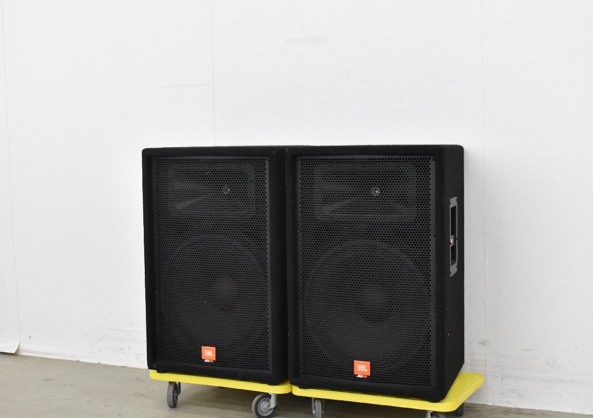 【 C 】1052 JBL JRX100 Model.JRX115 PAスピーカー ジェービーエル 【チャーター便:法人限定】【個人様は直接引取限定】3326515拍卖