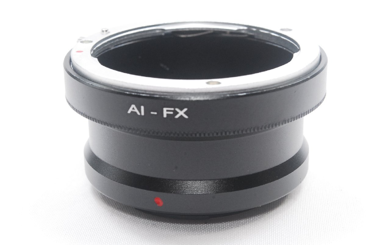 新品未使用品 Nikon ニコン Ai レンズ ⇒ 富士フィルム フジフィルム Fujifilm FX マウントアダプター AI-FX拍卖