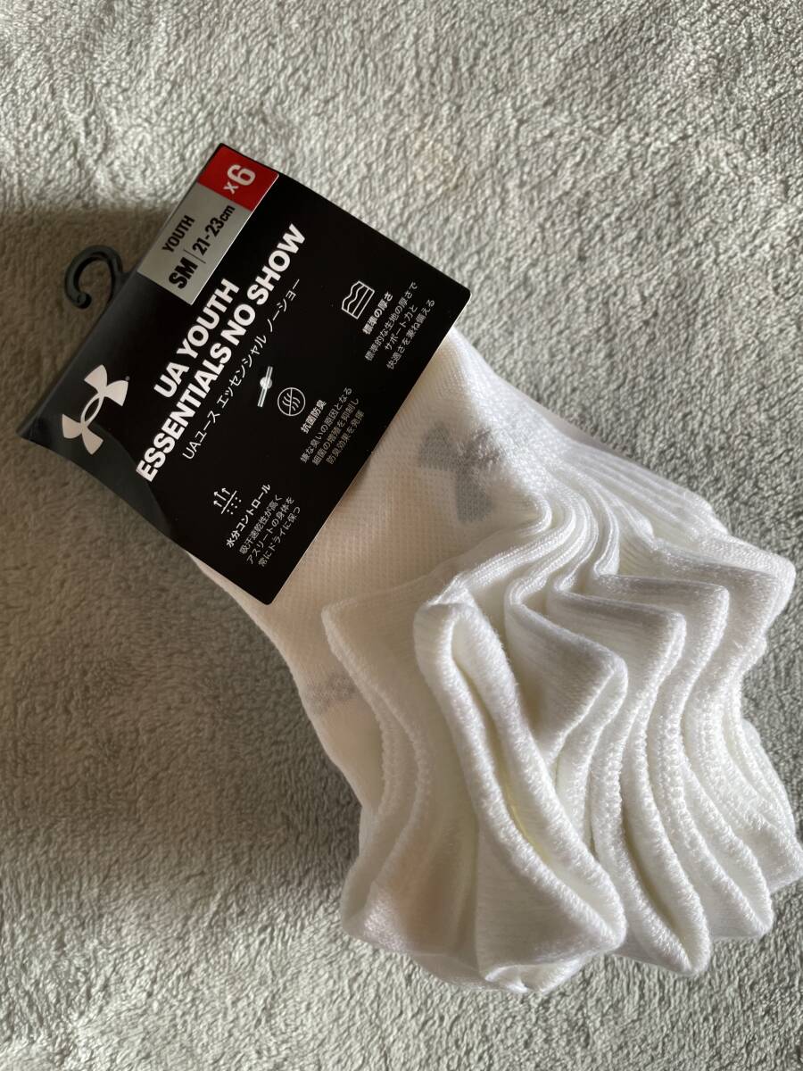 UNDER ARMOUR▲靴下▲ソックス▲新品同様▲21〜23▲中古品▲引取可能▲札幌▲北海道拍卖