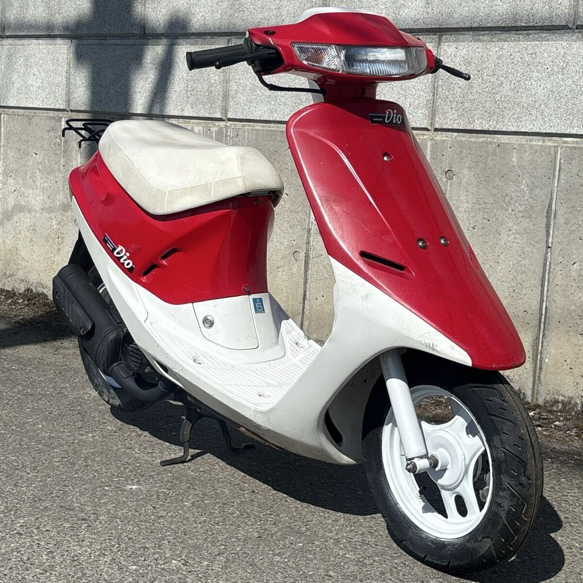 ホンダ DIO50 AF18 実動 書あり 現状車両 マニア 希少 人気カラー レア スクーター ミニ 希少 2スト 検) ZX ZR ZZ リード スペイシー拍卖