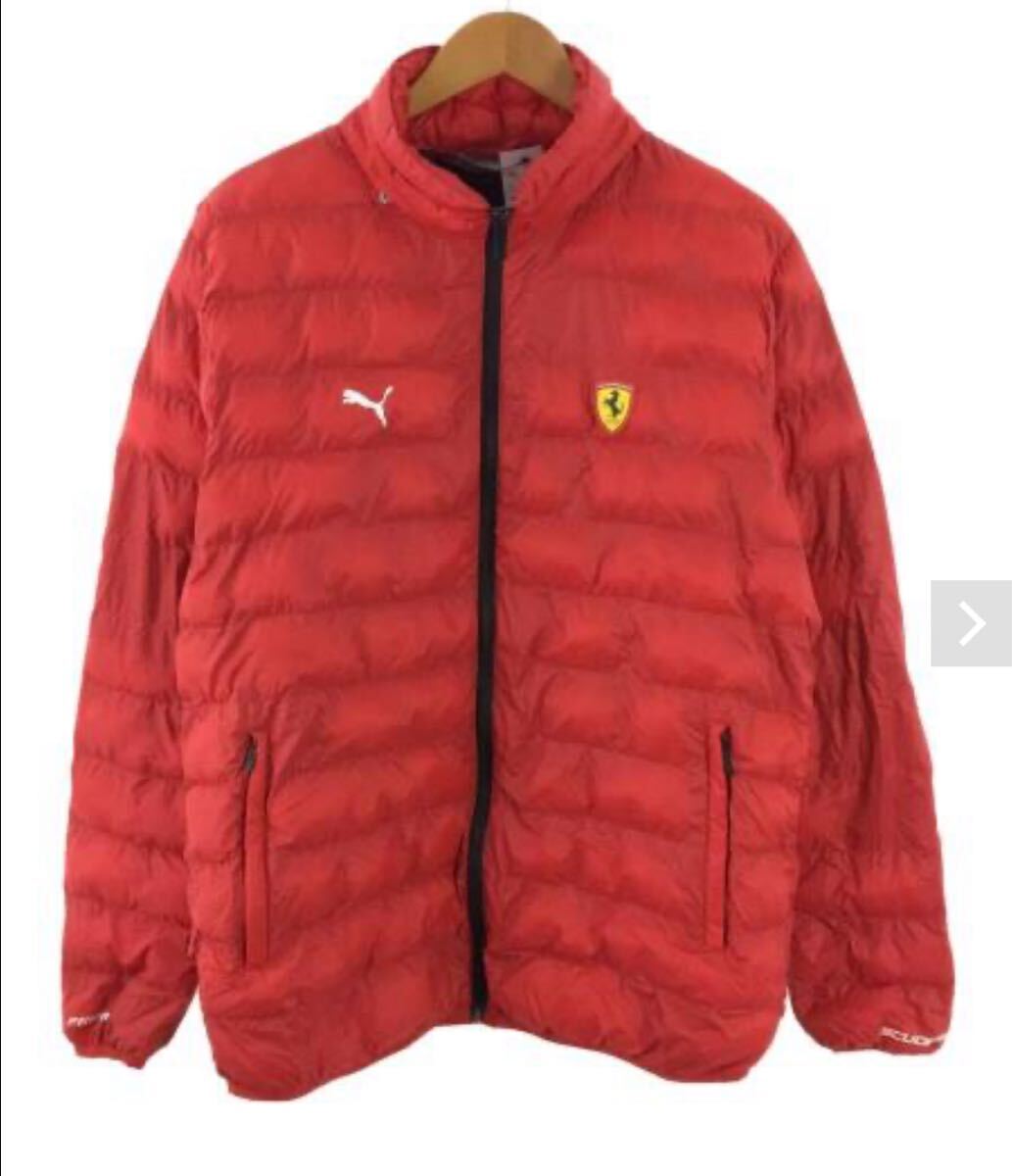 PUMA × Ferrari595424-01/Ferrari パックライトダウンジャケッ/ダウンジャケットサイズM拍卖