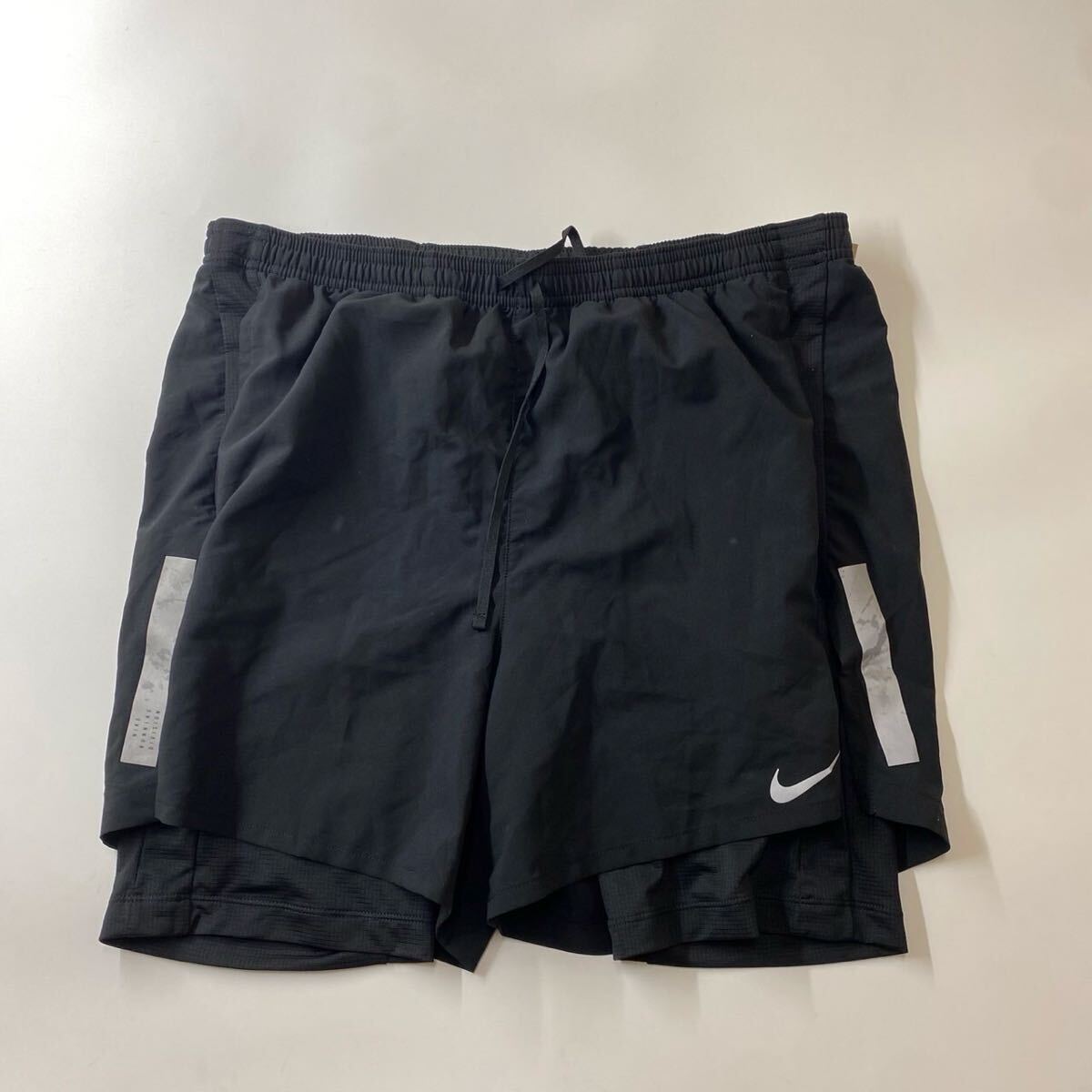 NIKE ナイキ メンズ ランニングパンツ ショートパンツDX0842-010サイズXL拍卖