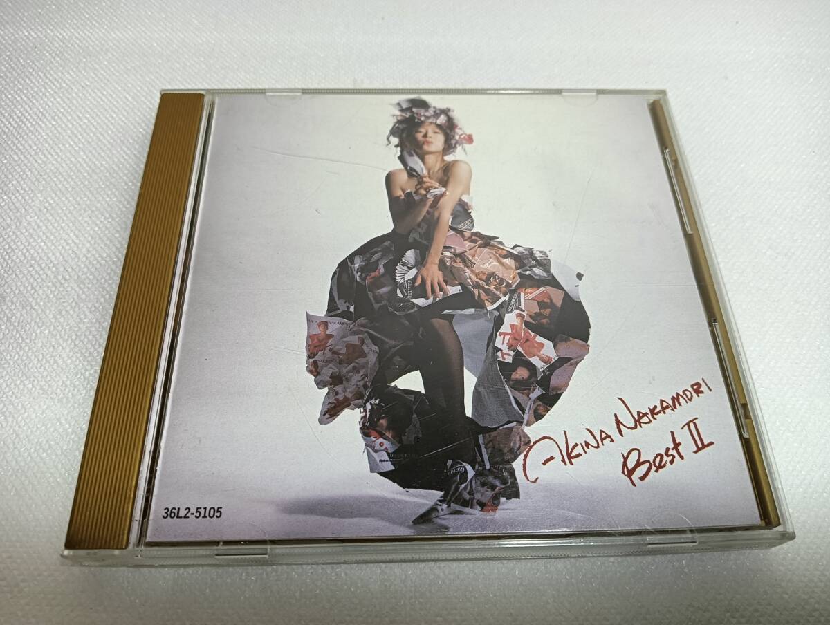 D1173 「CD」 中森明菜 BEST Ⅱ GOLD CD 36L2-5105拍卖