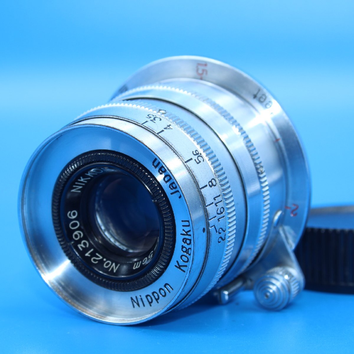 返品保証 Nikon NIKKOR-Q・C 5cm F3.5 Nippon Kogaku L39 同梱可 動作品 ニコン MFレンズ 1円~拍卖