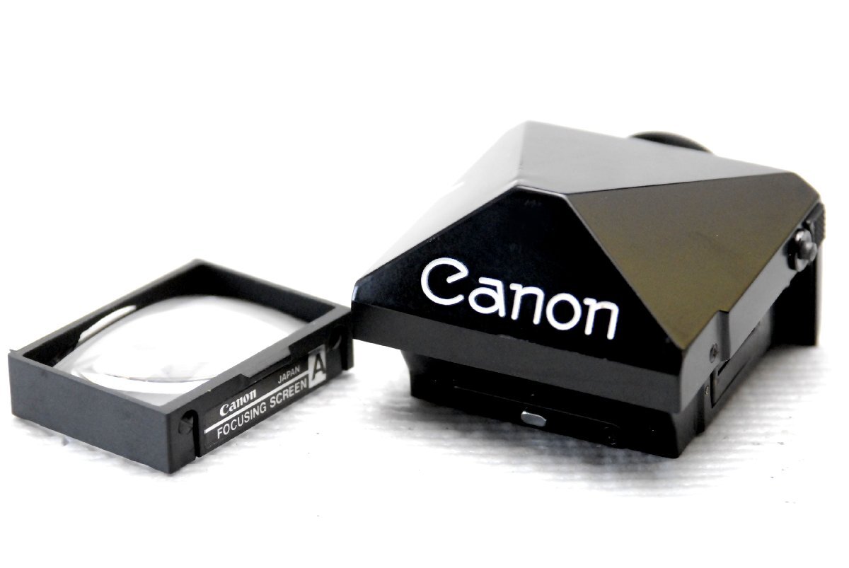 (綺麗)Canon キャノン高級一眼レフカメラ 旧F-1用アイレベルファインダー +(ファインダースクリーンA付)希少な作動品拍卖
