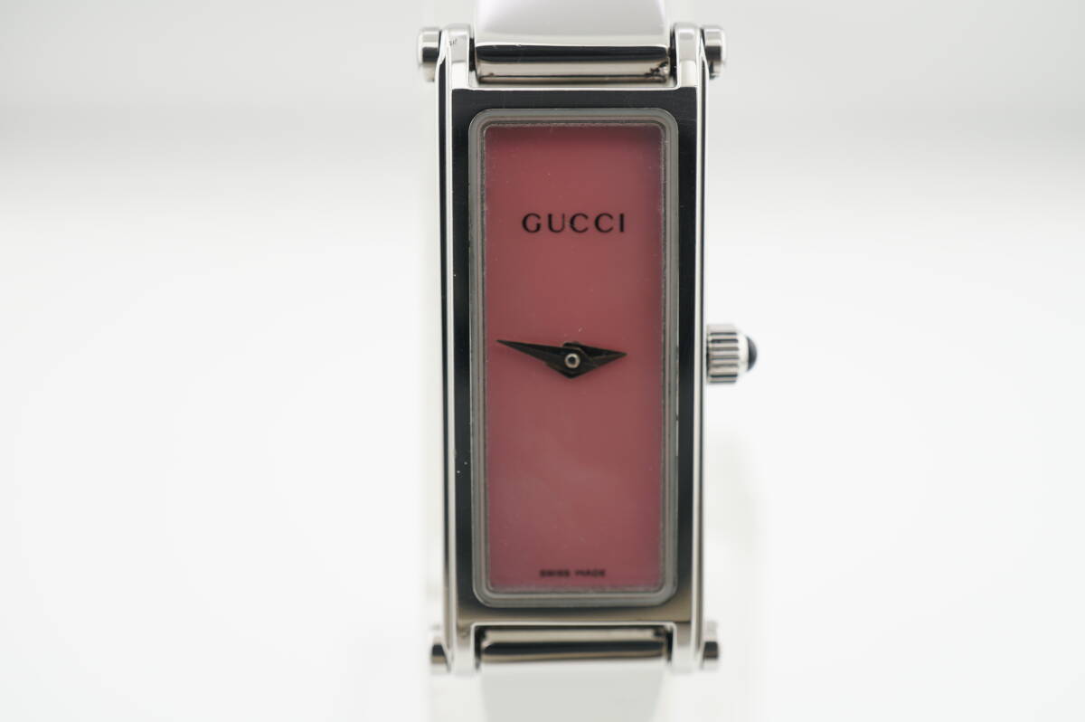 良品♪【B6-Y F66】★GUCCI/グッチ 1500L レディース腕時計 電池交換済み稼働品★拍卖