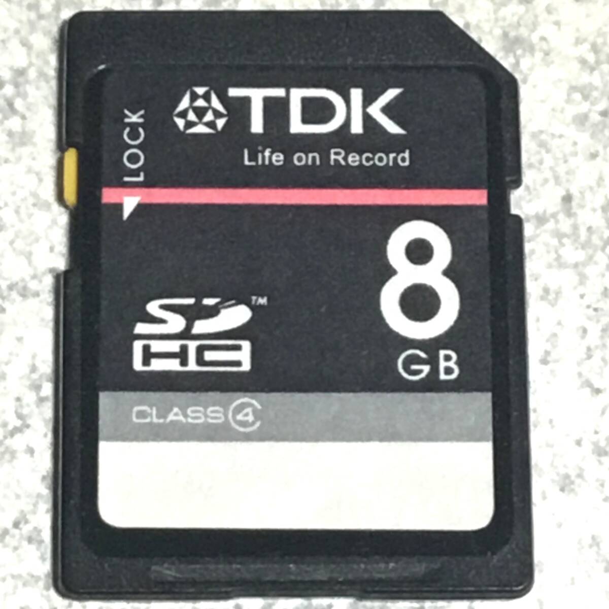 TDK SDHCカード 8GB class4 中古品 動作確認済み 送料¥110拍卖