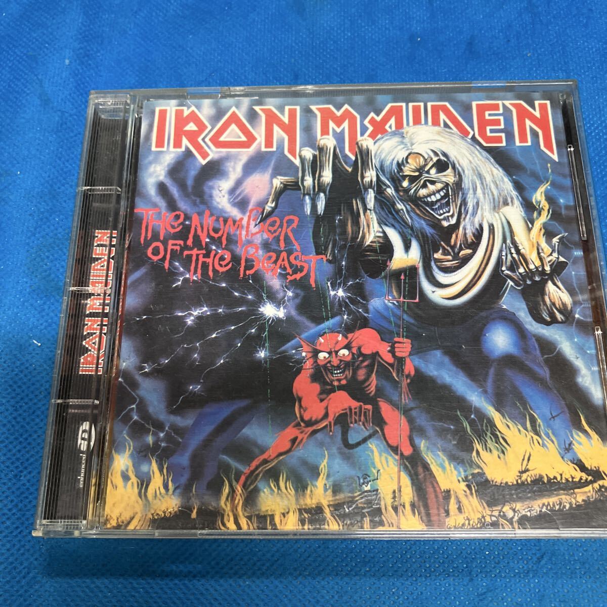 輸入盤 iron maiden THE NUMBER OF beast 魔力の刻印 アイアン・メイデン拍卖