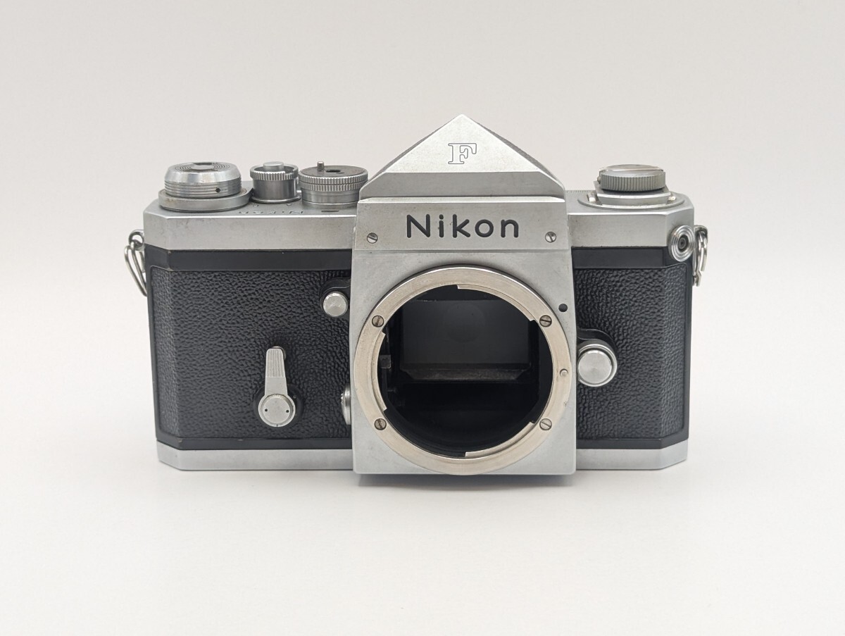 Nikon F アイレベル 中期 ボディ シルバー ニコン フィルムカメラ 一眼レフカメラ 現状品 動作品拍卖