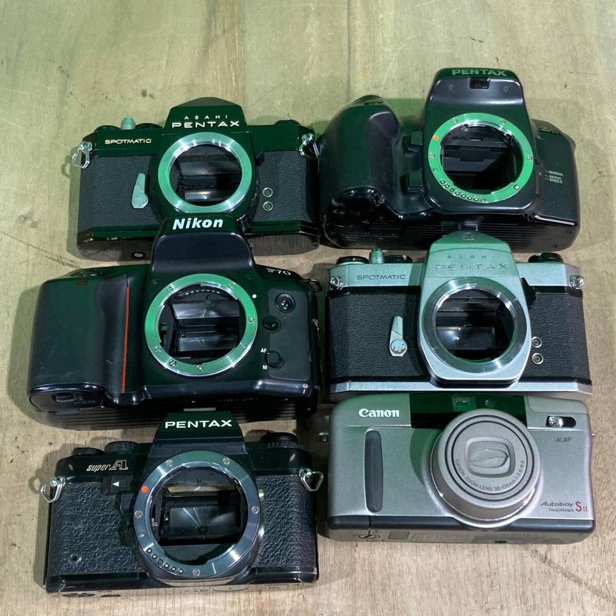 PENTAX Canon Nikon 他 ジャンク 一眼レフ / コンパクト Nikon F70 PENTAX Z-1 他 おまとめ フィルムカメラ 6点セット e26080099拍卖