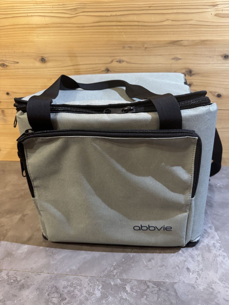 abbvie☆ソフトクーラーボックス☆保冷バッグ☆グレー拍卖