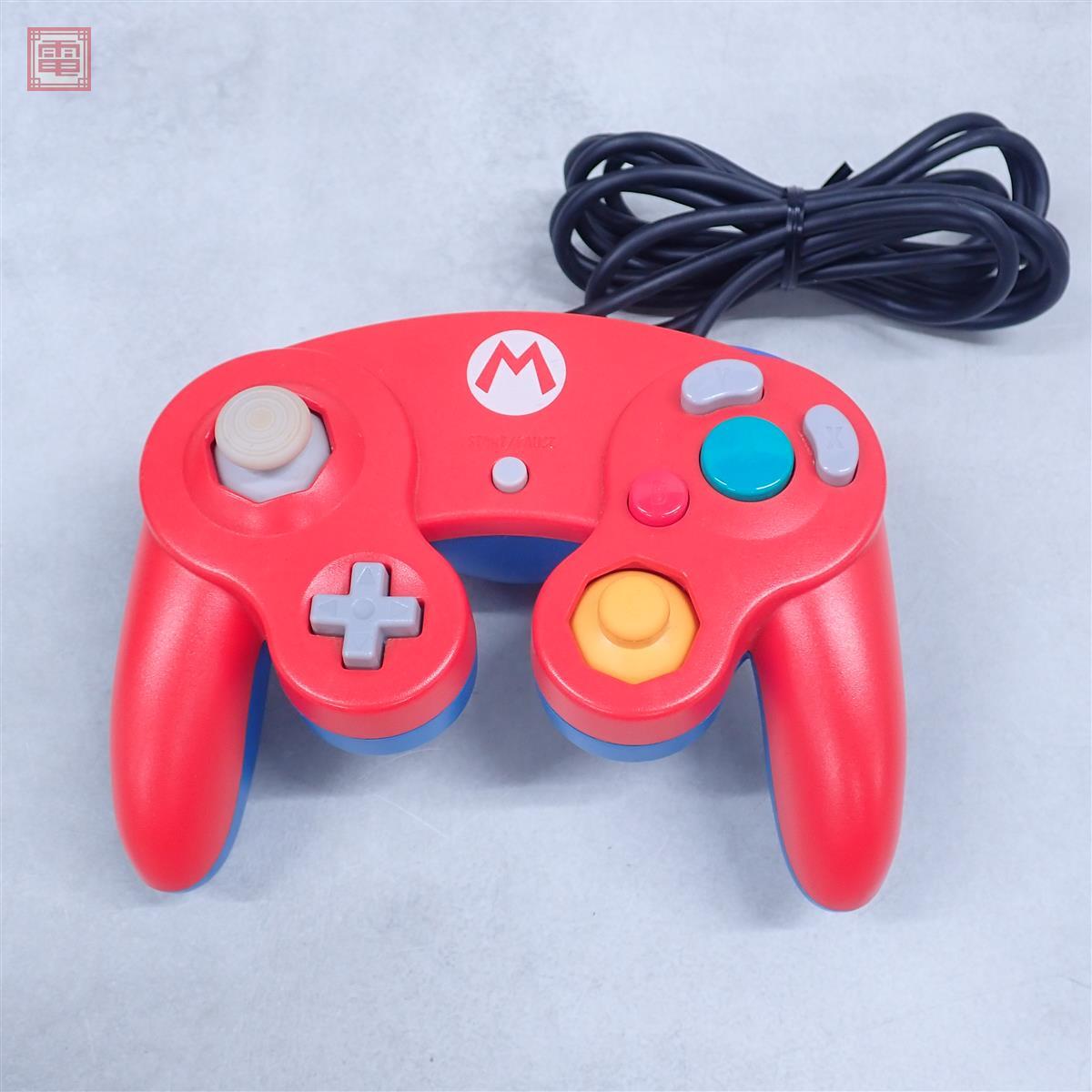 動作品 GC ゲームキューブ コントローラ DOL-003 クラブニンテンドー限定 オリジナルデザイン マリオ【10拍卖