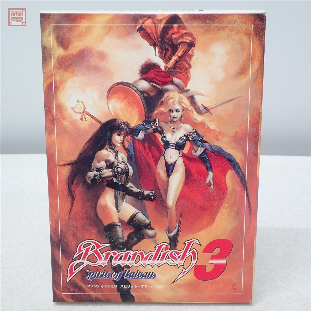 動作保証品 PC-9801 CD ブランディッシュ3 スピリット・オブ・バルカン Brandish Spirit of Balcan PC98【10拍卖
