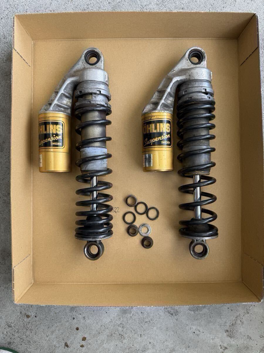 希少 オーリンズ OHLINS リアサス ガイコツ 検)showa kyb カヤバ ヨシムラカヤバ クアンタム ナイトロン gt380 gt550 gs400 gs450 gsx400e拍卖
