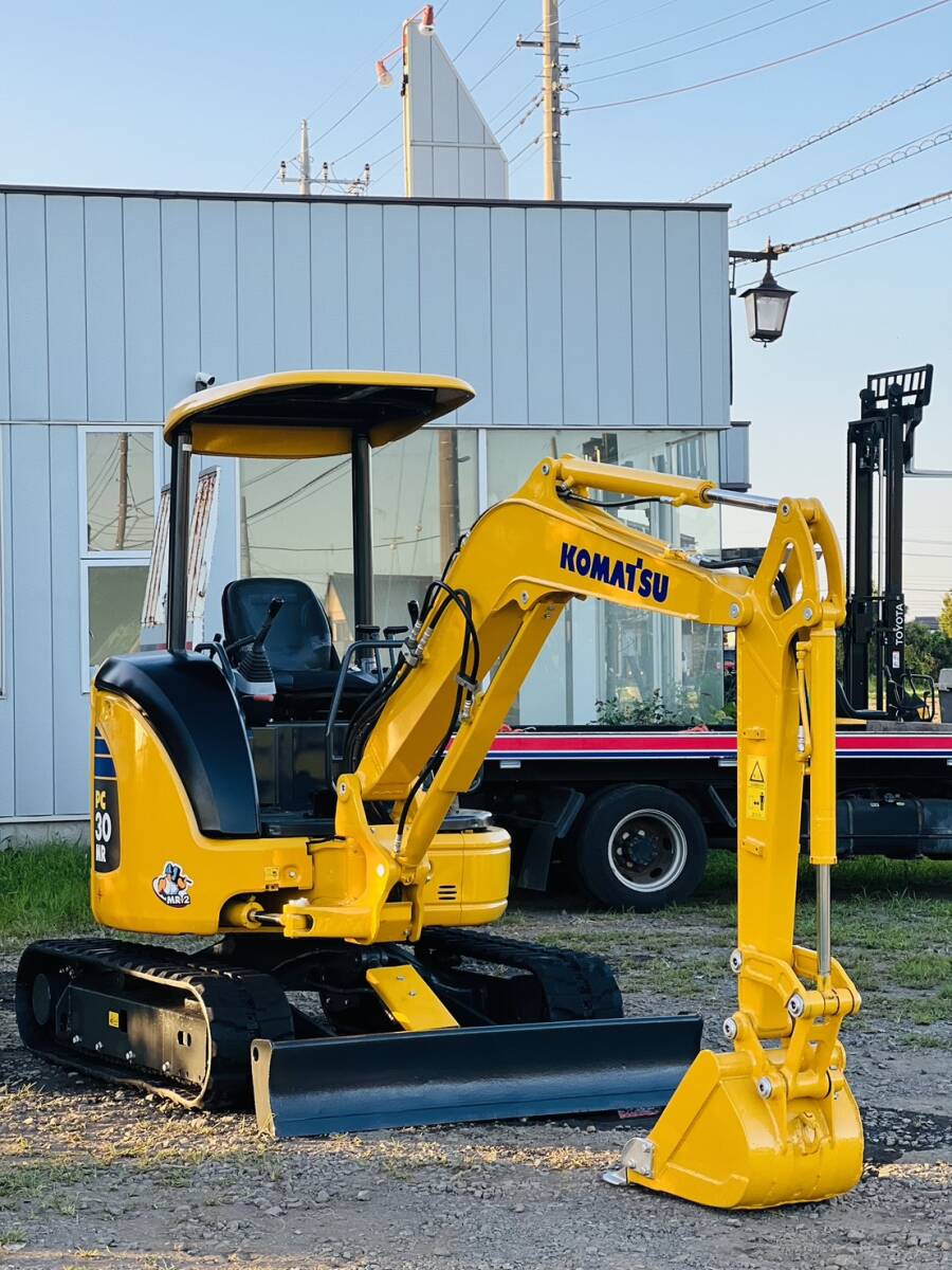 ★コマツ|KOMATSU PC27MR-2 (PC30MR-2) ★油圧ショベル★ミニユンボ ★ミニバックホー ★整備済み ★3トンクラス ★現状動画 ★全国配送拍卖