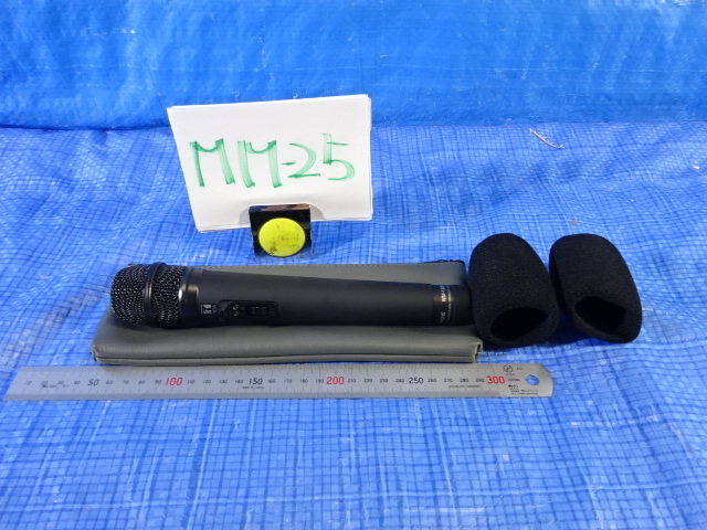 MM-25/TOA ティーオーエー WM-1220 ワイヤレスマイク ハンディー プロ業務用 スタジオ館内ホール設備 PA機器 通電のみ確認拍卖