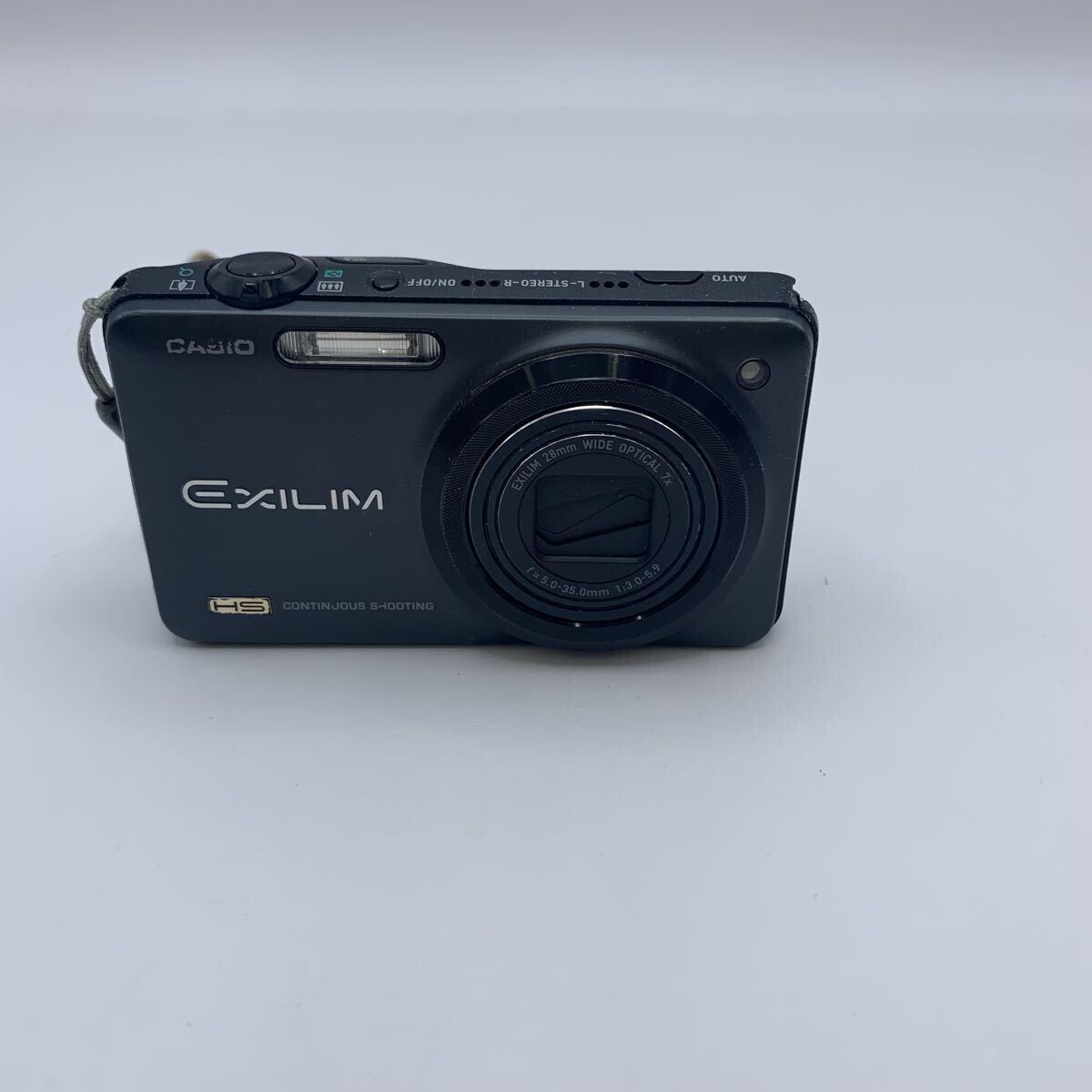 zc05 CASIO カシオ エクシリム HIGH SPEED EXILIM EX-ZR10 ブラック デジタルカメラ コンデジ 1210万画素 光学7倍ズーム 現状品 動作未確認拍卖