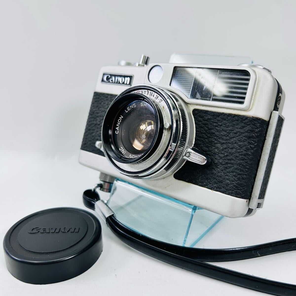 Canon キャノン demi EE17 ハーフサイズカメラ コンパクト フィルムカメラ レンズキャップ付き拍卖