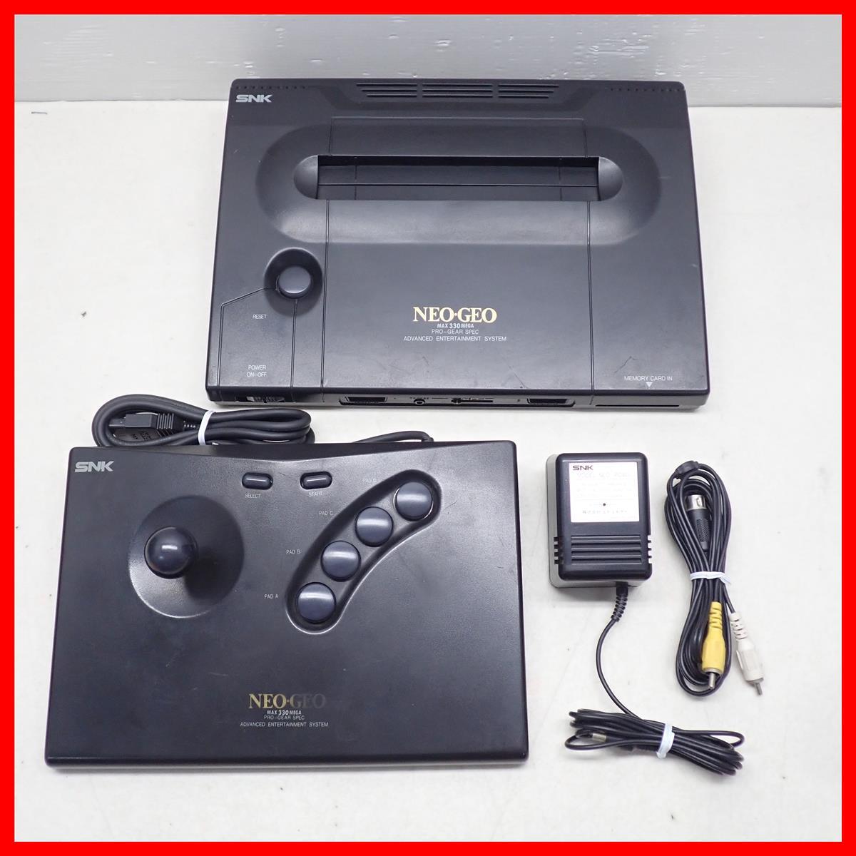 難あり品 NG ネオジオ 本体 NEO-0 MAX 330 MEGA PRO-GEAR SPEC NEO-GEO NEOGEO SNK エスエヌケイ【20拍卖