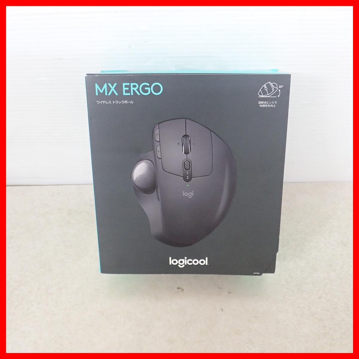 未開封 Logicool ワイヤレストラックボール MX ERGO MXTB1s グラファイト ロジクール Windows/Mac 【10拍卖