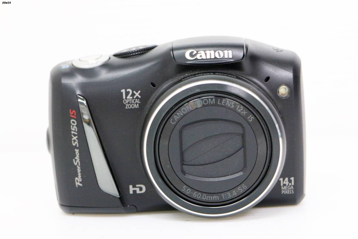 JT8w34 デジタルカメラ CANON PowerShot SX150IS 通電○ その他動作未確認 60サイズ拍卖