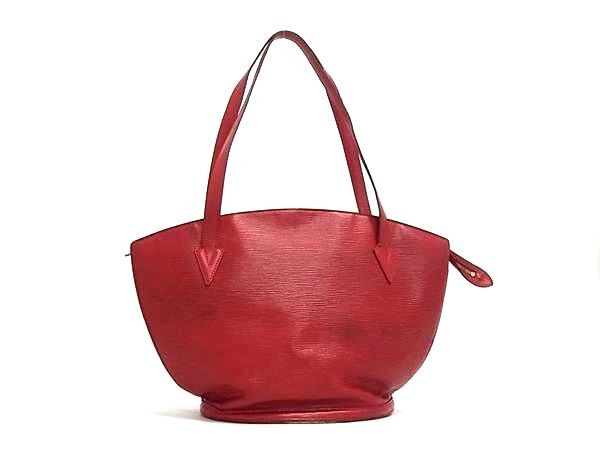 1円 LOUIS VUITTON ルイヴィトン M52267 エピ サンジャック ショッピング トートバッグ ショルダーバッグ カスティリアンレッド GB6052拍卖