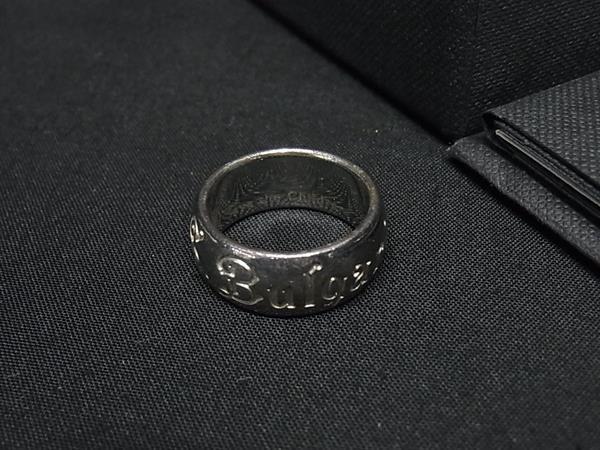 1円 BVLGARI ブルガリ セーブザチルドレン SV925 リング 指輪 アクセサリー 表記サイズ51 (約10号) レディース メンズ シルバー系 BR4932拍卖