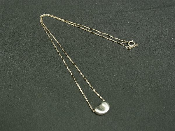 1円 TIFFANY&Co ティファニー エルサペレッティ ビーン SV925 ネックレス ペンダント アクセサリー レディース シルバー系 BT6603拍卖