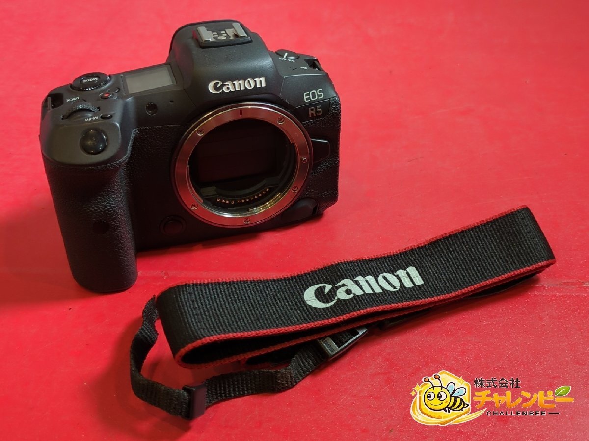 Canon EOS R5 ボディ 約4500万画素 ミラーレス一眼カメラ 動作未確認拍卖