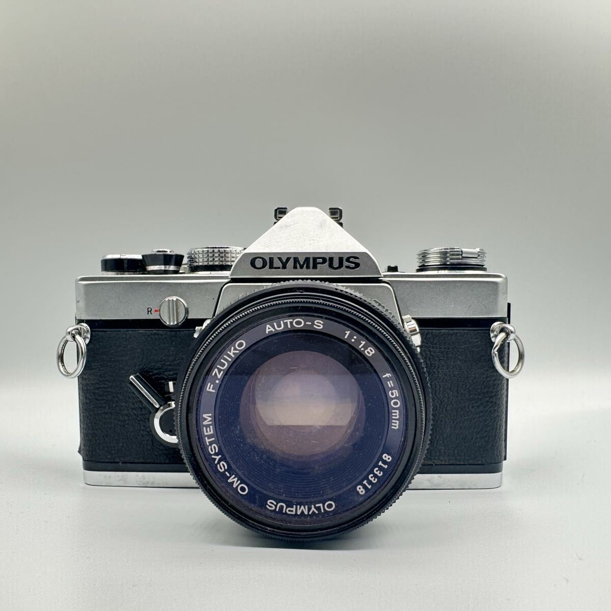 【1円スタート】OLYMPUS OM-1 F.ZUIKO AUTO-S 50mm F1.8 フィルム一眼レフカメラ M/H003拍卖