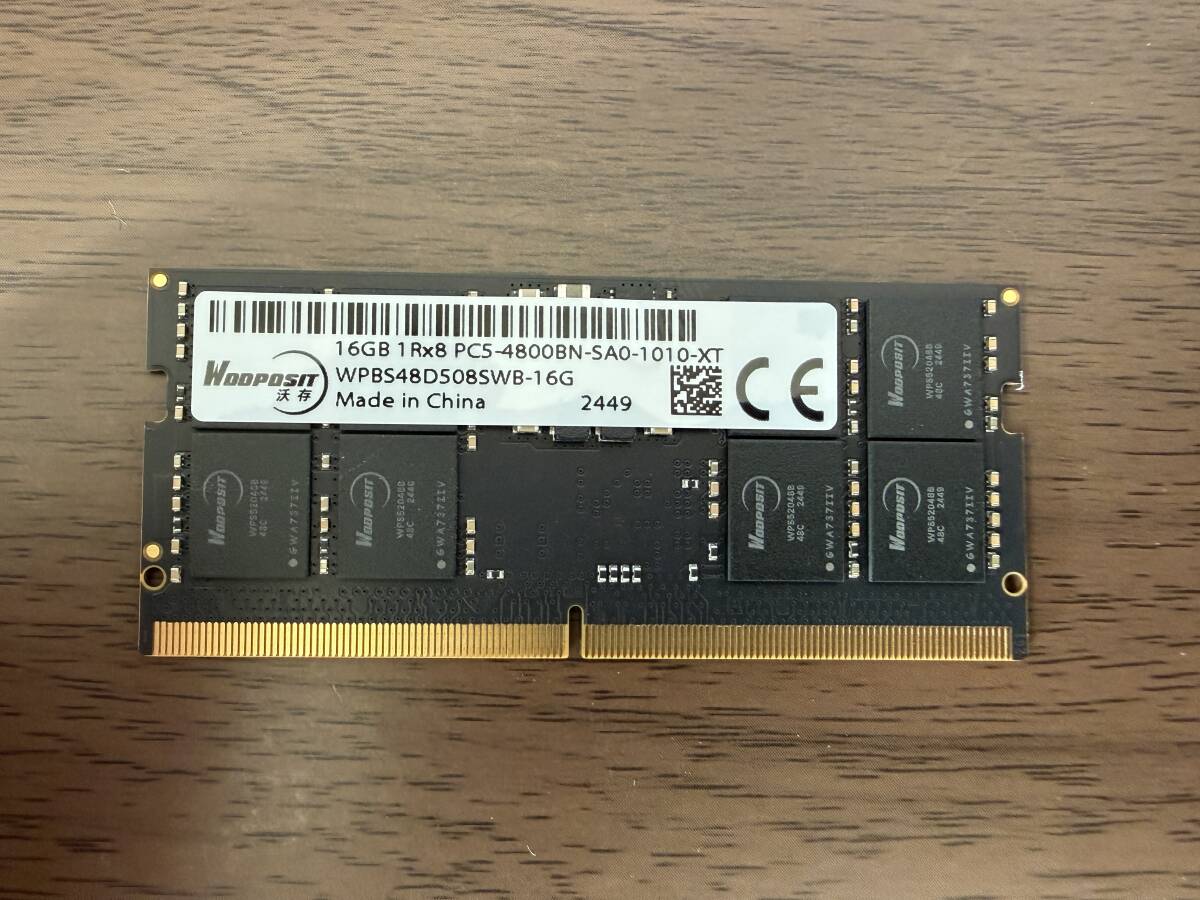メモリDDR5 16GB PC5-4800BN wooposit 拍卖
