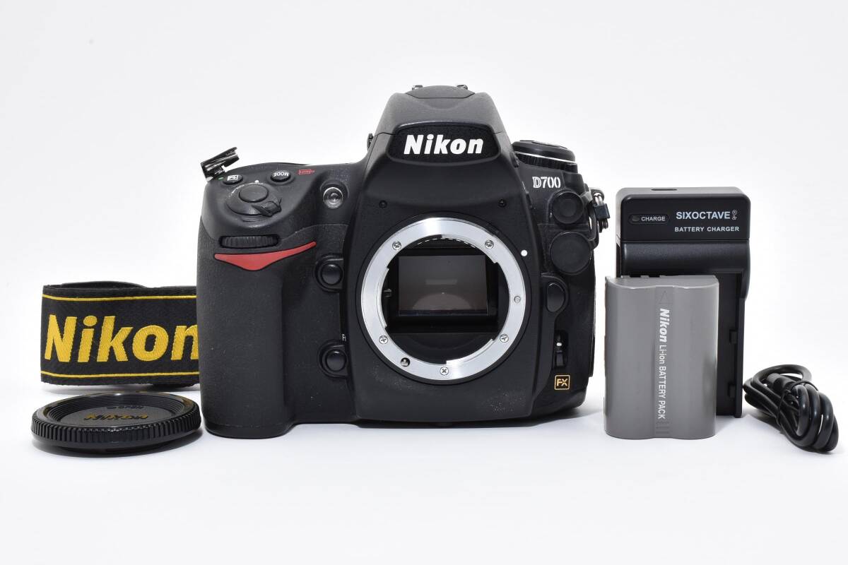 Nikon D700 ボディ フルサイズ対応 デジタル一眼レフ ★ KKT1965a 1円スタート!拍卖