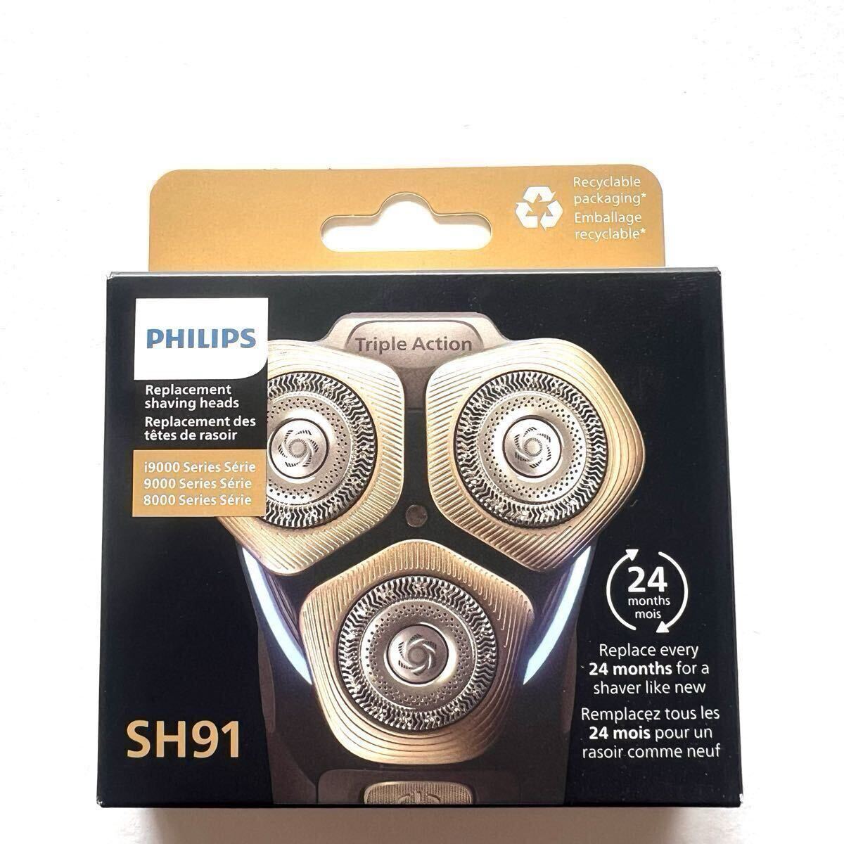 【100%正規品】フィリップス Philips 純正 SH91/50 (SH91/51の海外版) 電動シェーバー 替刃 9000 シリーズ 正規品 a拍卖