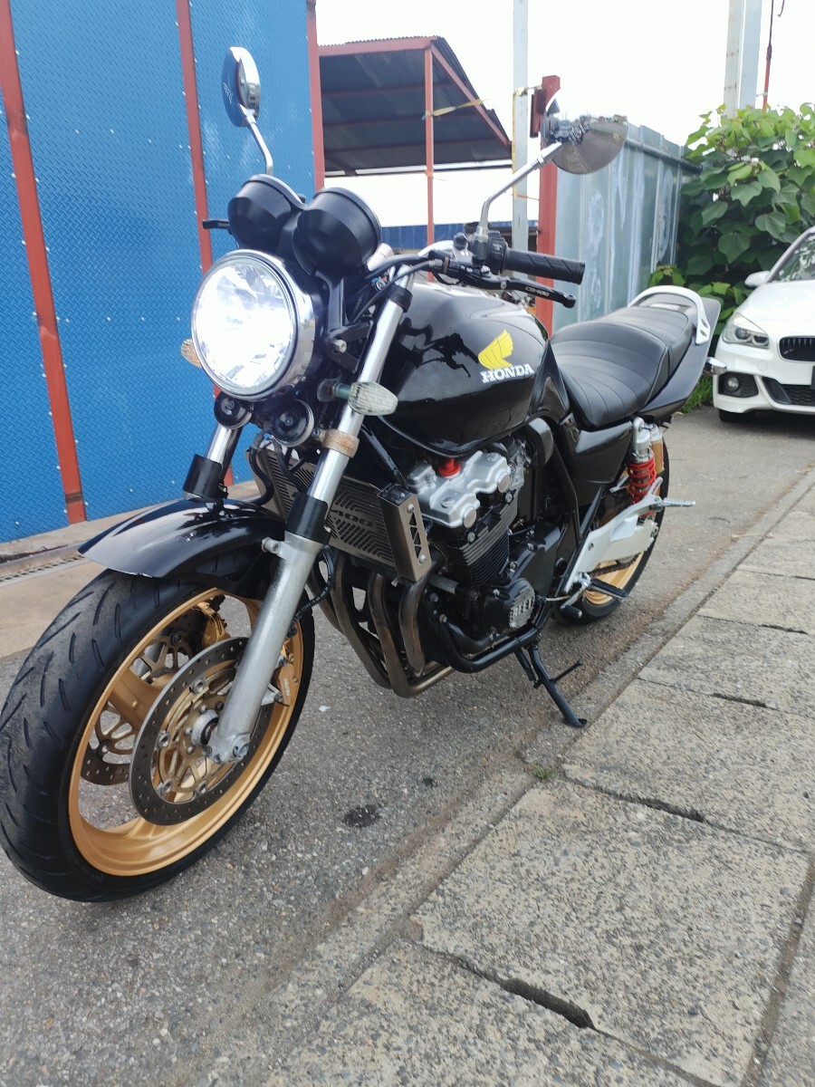 ホンダ CB400 NC39 イーペックⅢエンジンok. HONDA cb400sf spec3 書類付き。拍卖