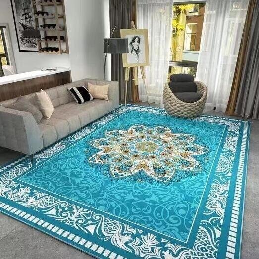 推薦★レトロ アメリカ式 絨毯 豪華 家庭用カーペット 寝室 カーペット 160cm×230cm拍卖