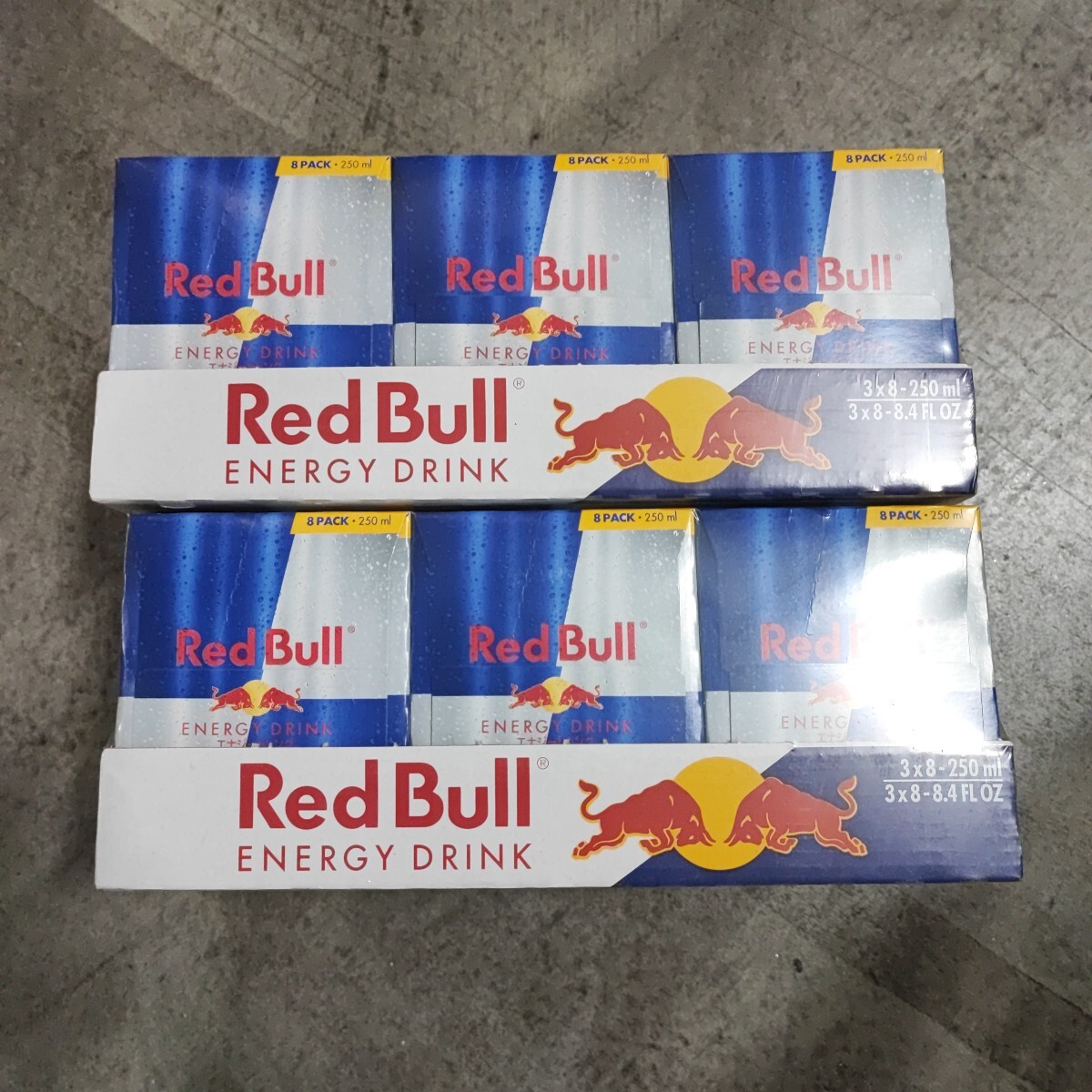 【★訳あり・賞味期限近い】 2箱セット レッドブル エナジードリンク 250mlx24本 YH4601拍卖