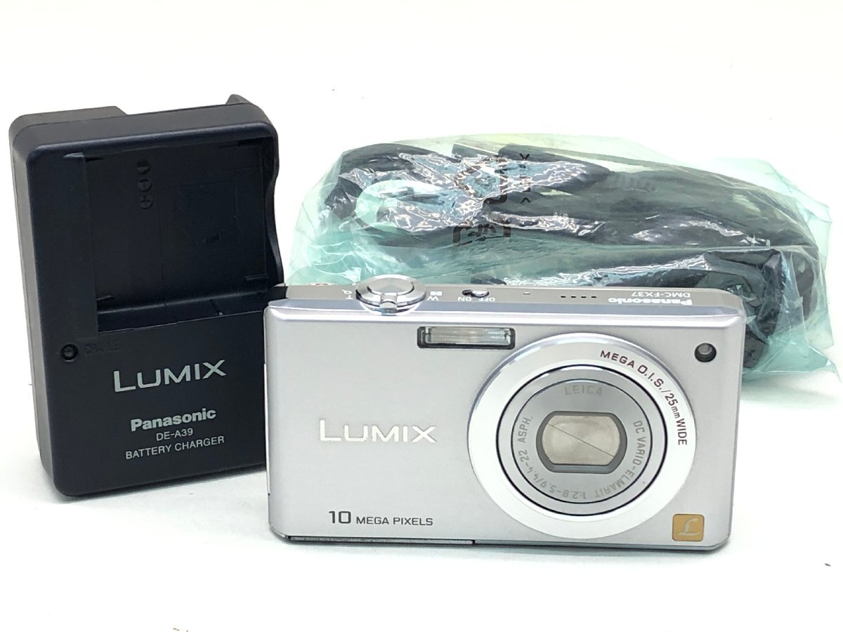 Panasonic LUMIX DMC-FX37 コンパクト デジタルカメラ 簡易動作確認済み 中古【UW080041】●拍卖
