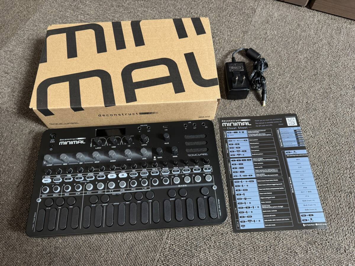 SONICWARE deconstruct MINIMAL KORG電源アダプター(適合)セット拍卖