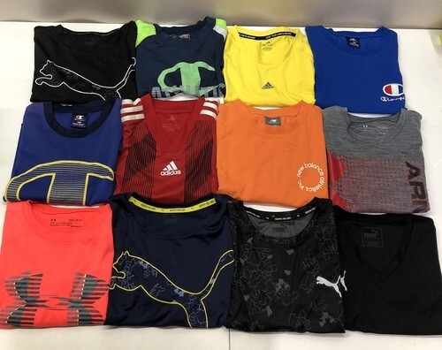 2716 アンダーアーマー PUMA他 スポーツブランド 夏服まとめ売り 150サイズ 12枚まとめ拍卖