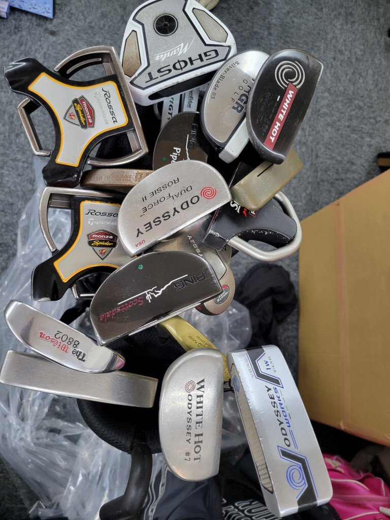 *パター20本まとめ売り オデッセイ Taylormade PING など DT254404拍卖