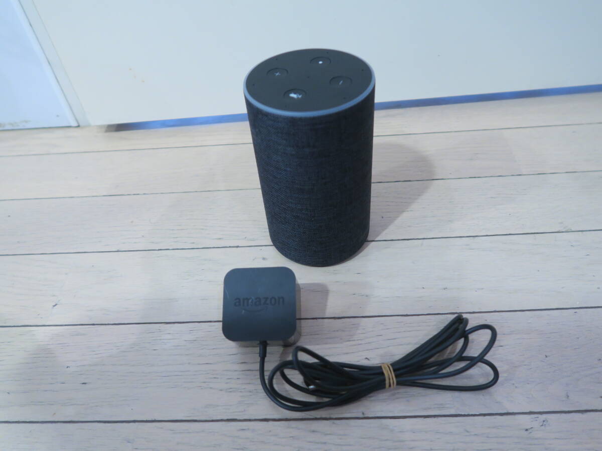 送料無料■Amazon Echo 第2世代 スマートスピーカー with Alexa■アマゾンエコー■中古拍卖