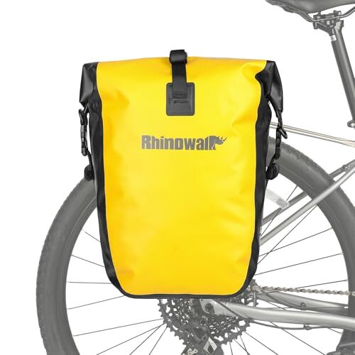 Rhinowalk (ライノウォーク) 自転車バッグ 防水 自転車パニエバッグ 25L 自転車カーゴラック サドルバッグ ショyy拍卖