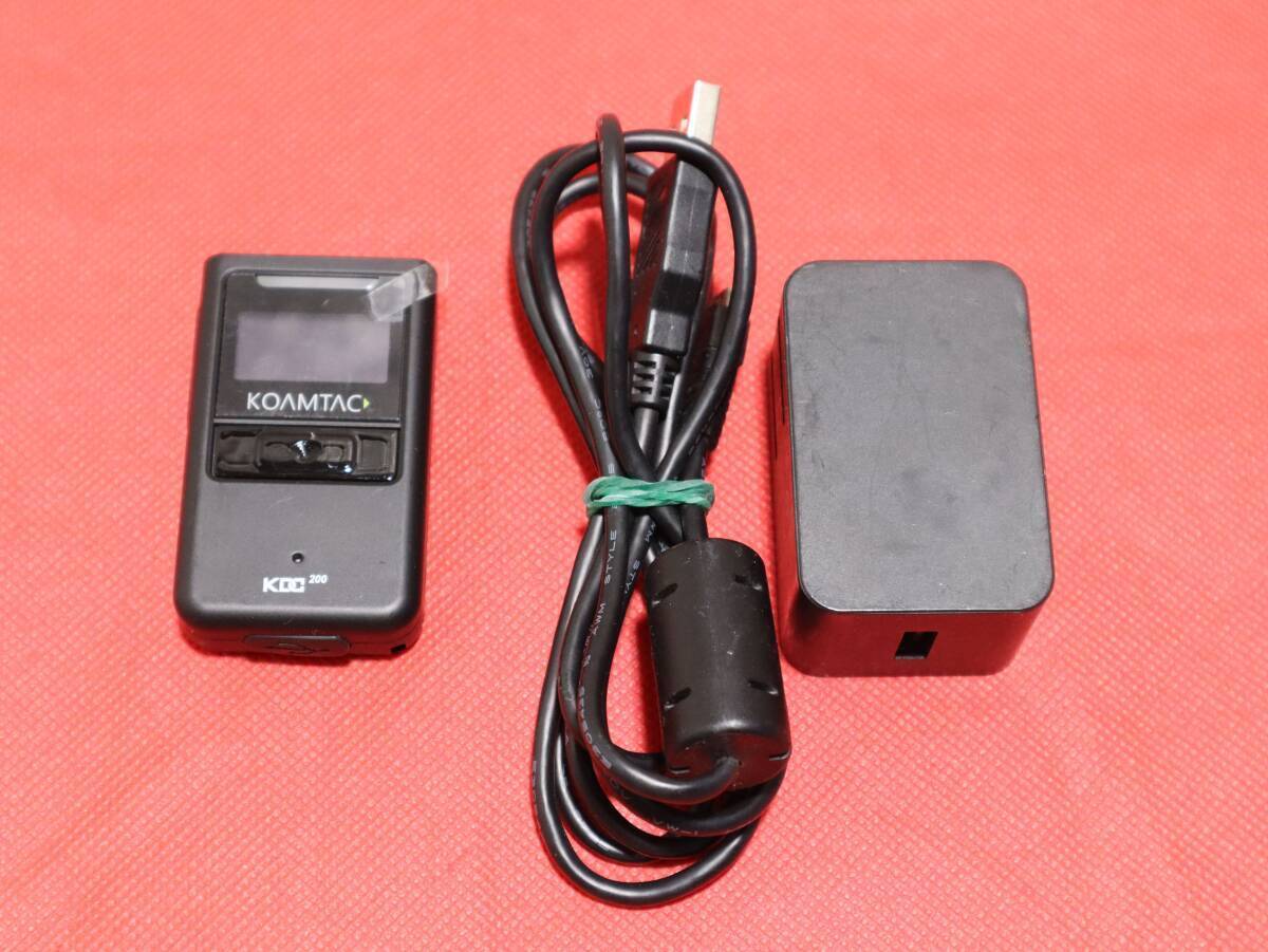 A2689 (+3) & KOAMTAC KDC200iM/KDC200 Bluetoothバーコードスキャナー レーザー式 USB充電 付属品:USBケーブル/ACアダプタ拍卖