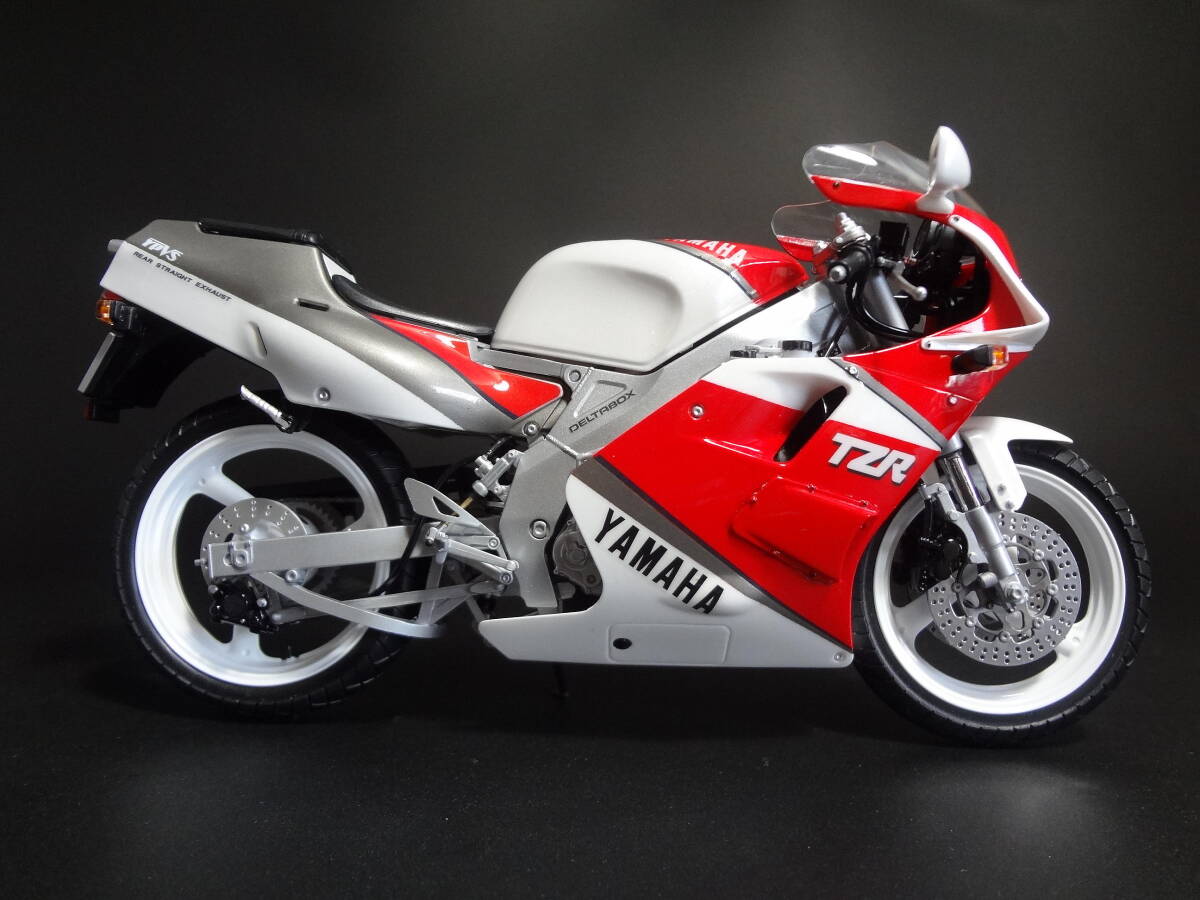 ★ハセガワ 1/12 ★ヤマハ TZR250 (3MA) 後期型 1990 完成品★拍卖