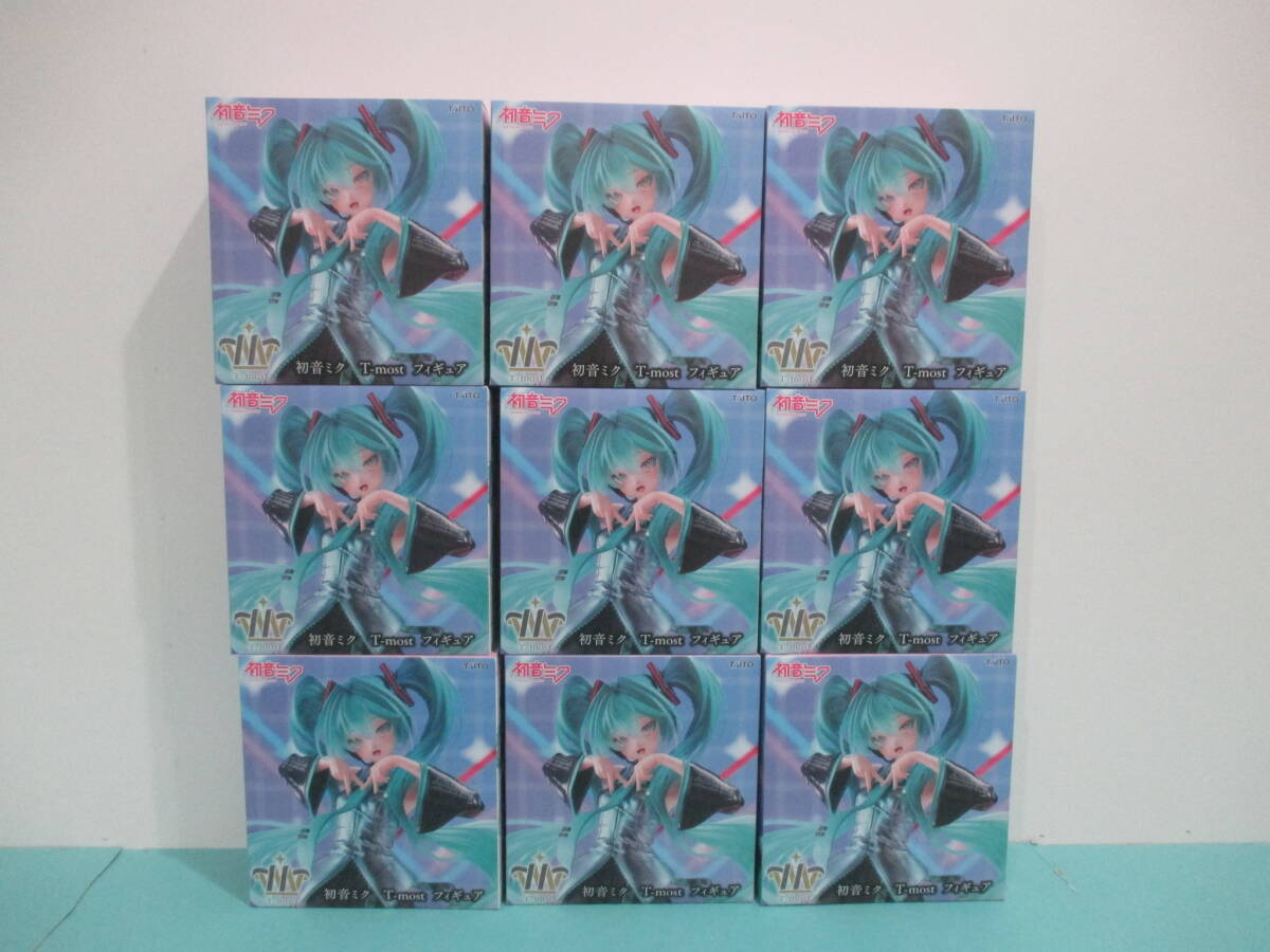 078)未開封 新作 初音ミク T-most プライズ フィギュア 9体 まとめ フィギュア/タイトー ③拍卖