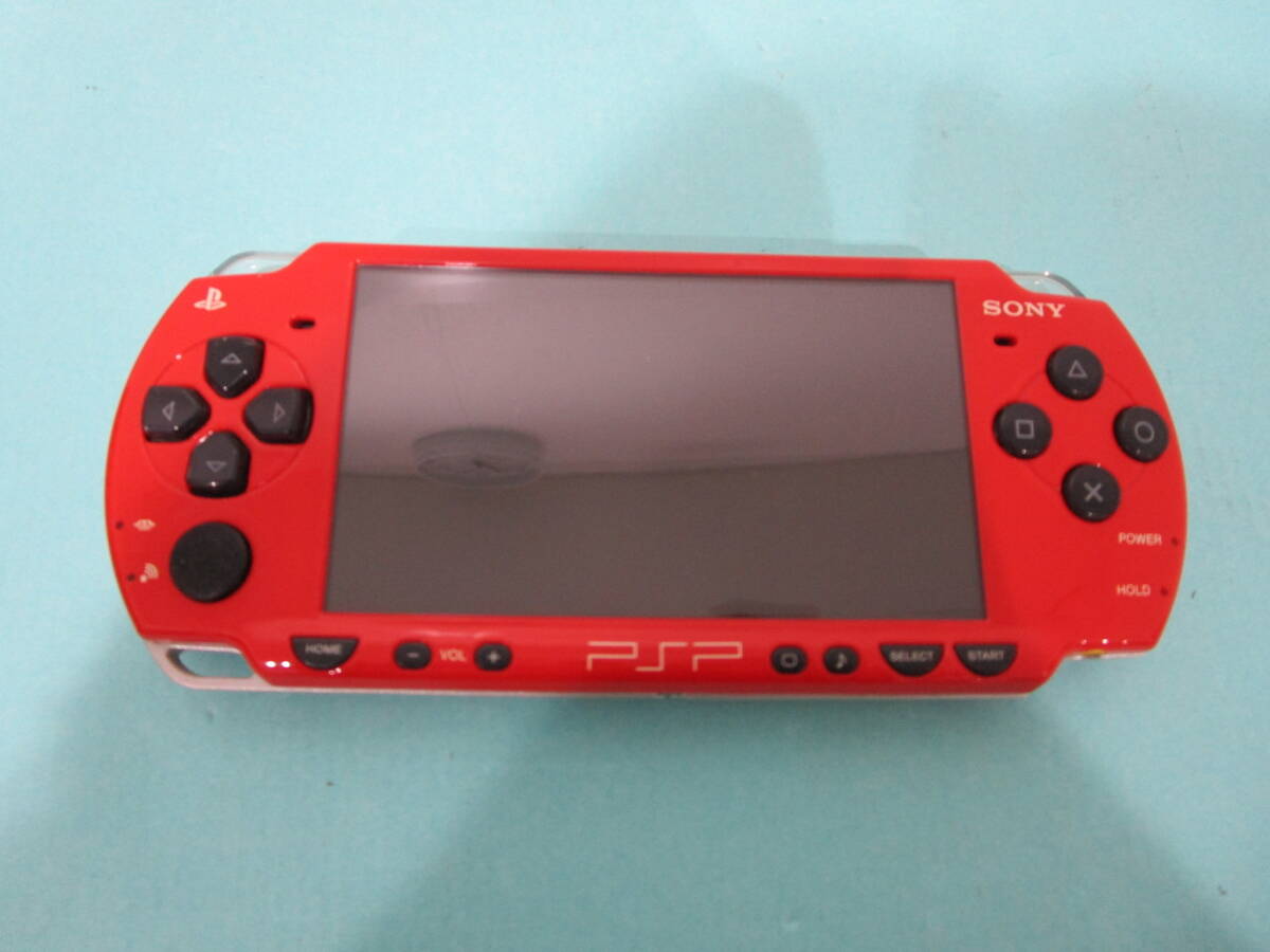 068) ジャンク PSP-2000 機動戦士ガンダム ギレンの野望デザイン 本体のみ拍卖